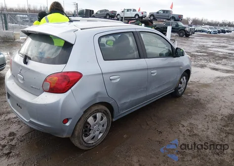 2015 Mitsubishi Mirage De из США, поврежденный, VIN ML32A3HJ5FH055772